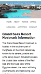 Mobile Screenshot of grandseas-hostmark.com